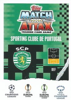 2023-24 Topps Match Attax UEFA Club Competitions Extra - Blue Crystal #25 Iván Fresneda Back