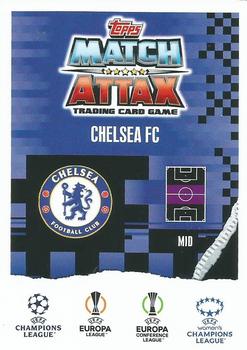2023-24 Topps Match Attax UEFA Club Competitions Extra - Blue Crystal #155 Guro Reiten Back