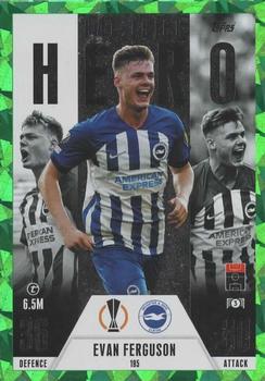 2023-24 Topps Match Attax UEFA Club Competitions Extra - Emerald #195 Evan Ferguson Front
