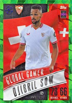 2023-24 Topps Match Attax UEFA Club Competitions Extra - Emerald #205 Djibril Sow Front
