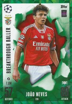 2023-24 Topps Match Attax UEFA Club Competitions Extra - Emerald #228 Joao Neves Front