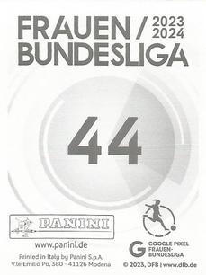 2023-24 Panini Frauen Bundesliga Stickers #44 Selina Ostermeier Back