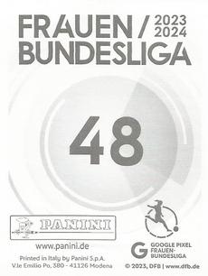 2023-24 Panini Frauen Bundesliga Stickers #48 Lilla Turányi Back