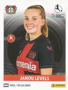 2023-24 Panini Frauen Bundesliga Stickers #50 Janou Levels Front