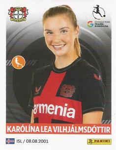 2023-24 Panini Frauen Bundesliga Stickers #53 Karólína Lea Vilhjálmsdóttir Front