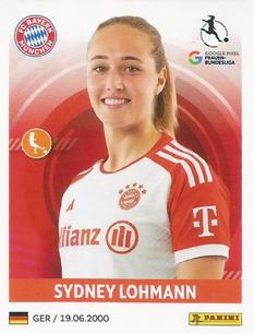 2023-24 Panini Frauen Bundesliga Stickers #70 Sydney Lohmann Front