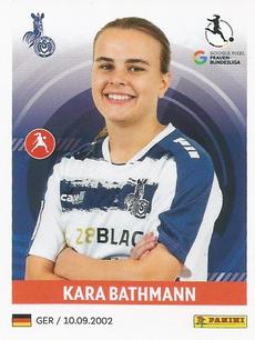 2023-24 Panini Frauen Bundesliga Stickers #84 Kara Bathmann Front
