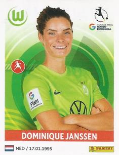 2023-24 Panini Frauen Bundesliga Stickers #255 Dominique Janssen Front