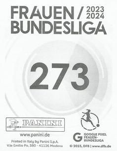 2023-24 Panini Frauen Bundesliga Stickers #273 Ena Mahmutovic Back