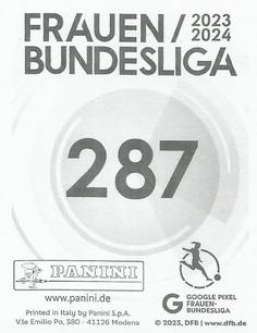 2023-24 Panini Frauen Bundesliga Stickers #287 Medina Dešić Back