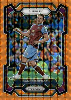 2023-24 Panini Prizm Premier League - Orange Mosaic #266 Sander Berge Front