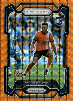 2023-24 Panini Prizm Premier League - Orange Mosaic #294 Jacob Brown Front
