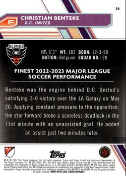 2023 Finest MLS #54 Christian Benteke Back