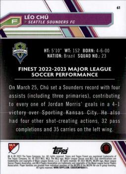 2023 Finest MLS #61 Léo Chú Back