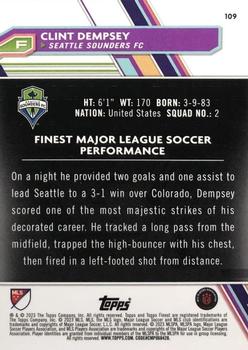 2023 Finest MLS #109 Clint Dempsey Back
