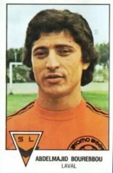 1978-79 Panini Football 79 (France) #58 Abdelmajid Bourebbou Front