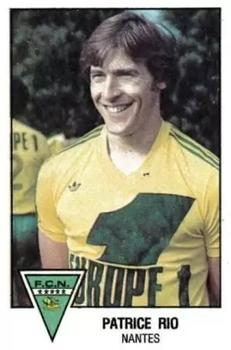 1978-79 Panini Football 79 (France) #132 Patrice Rio Front