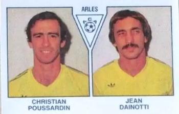 1978-79 Panini Football 79 (France) #338 Christian Poussardin / Jean Dainotti Front