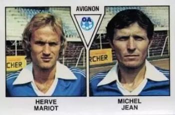 1978-79 Panini Football 79 (France) #349 Herve Mariot / Michel Jean Front
