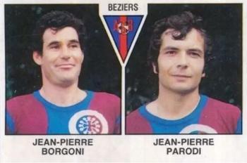 1978-79 Panini Football 79 (France) #361 Jean-Pierre Borgoni / Jean-Pierre Parodi Front