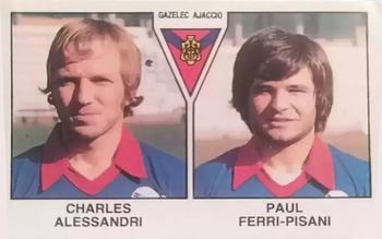 1978-79 Panini Football 79 (France) #388 Charles Alessandri / Paul Ferri-Pisani Front