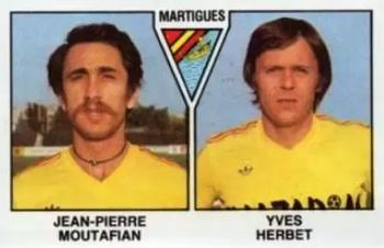 1978-79 Panini Football 79 (France) #398 Jean-Pierre Moutafian / Yves Herbet Front