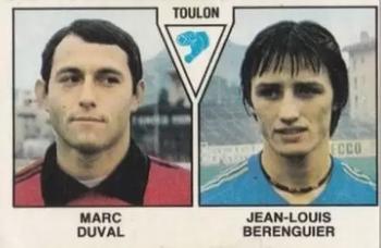 1978-79 Panini Football 79 (France) #420 Marc Duval / Jean-Louis Berenguier Front