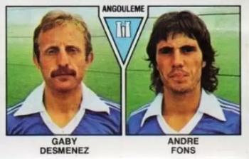 1978-79 Panini Football 79 (France) #458 Gaby Desmenez / Andre Fons Front