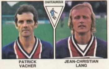 1978-79 Panini Football 79 (France) #480 Patrick Vacher / Jean-Christian Lang Front