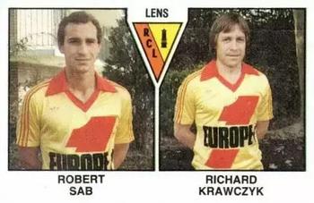 1978-79 Panini Football 79 (France) #497 Robert Sab / Richard Krawczyk Front