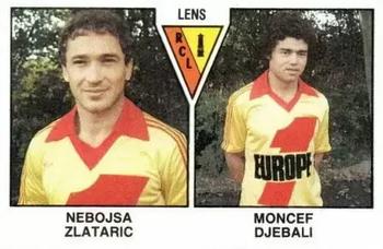 1978-79 Panini Football 79 (France) #500 Nebojsa Zlataric / Moncef Djebali Front