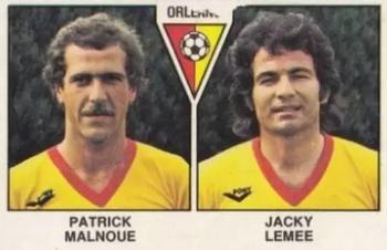 1978-79 Panini Football 79 (France) #526 Patrick Malnoue / Jacky Lemee Front
