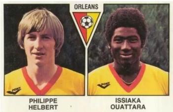 1978-79 Panini Football 79 (France) #529 Philippe Helbert / Issiaka Ouattara Front