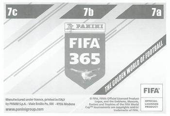 2024 Panini FIFA 365 Stickers #7a/7b/7c Franco Armani / Milton Casco / Paulo Díaz Back