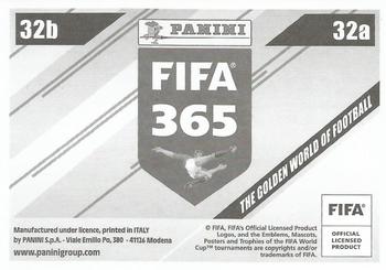 2024 Panini FIFA 365 Stickers #32a/32b Matías Galarza / Anouar Ait El Hadj Back