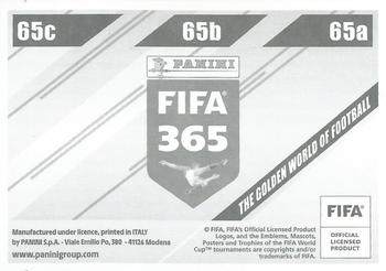 2024 Panini FIFA 365 Stickers #65a/65b/65c Gabriel Martinelli / Bukayo Saka / Gabriel Jesus Back