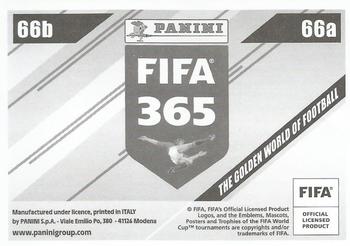 2024 Panini FIFA 365 Stickers #66a/66b Bukayo Saka / Reiss Nelson Back