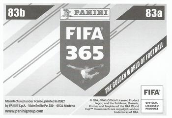 2024 Panini FIFA 365 Stickers #83a/83b Darwin Núñez / Mohamed Salah Back