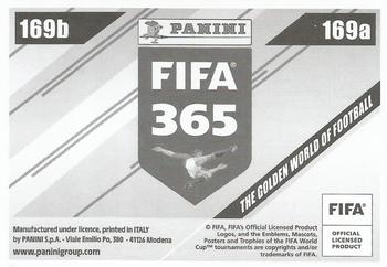 2024 Panini FIFA 365 Stickers #169a/169b Antonio Rüdiger / Ferland Mendy Back
