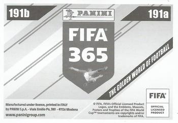 2024 Panini FIFA 365 Stickers #191a/191b Dani Parejo / Álex Baena Back