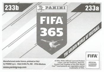 2024 Panini FIFA 365 Stickers #233a/233b Benjamin Pavard / Alphonso Davies Back