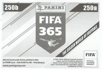 2024 Panini FIFA 365 Stickers #250a/250b Christopher Lenz / Tuta Back