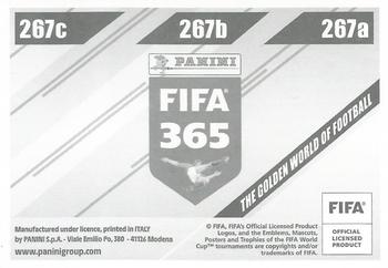 2024 Panini FIFA 365 Stickers #267a/267b/267c Jens Jönsson / Orbelín Pineda / Kostas Konstantínos Galanópoulos Back