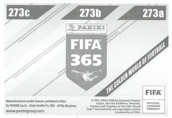 2024 Panini FIFA 365 Stickers #273a/273b/273c Rodolfo Pizarro / Steven Zuber / Levi García Back