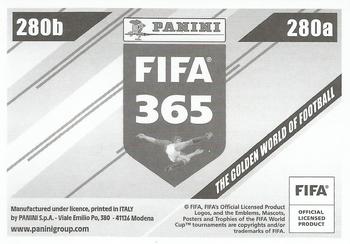 2024 Panini FIFA 365 Stickers #280a/280b Hördur Magnússon / Tin Jedvaj Back