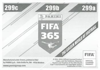 2024 Panini FIFA 365 Stickers #299a/299b/299c Nicolò Barella / Henrikh Mkhitaryan / Hakan Çalhanoğlu Back