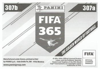 2024 Panini FIFA 365 Stickers #307a/307b Marcus Thuram / Lautaro Martínez Back