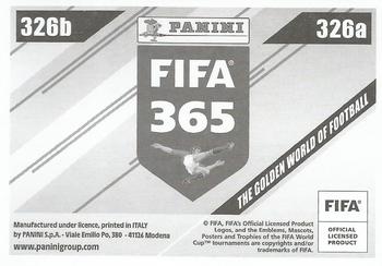 2024 Panini FIFA 365 Stickers #326a/326b Ivan Provedel / Marius Adamonis Back