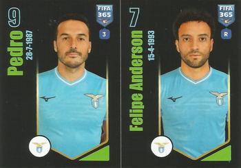 2024 Panini FIFA 365 Stickers #338a/338b Pedro / Felipe Anderson Front