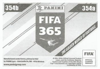 2024 Panini FIFA 365 Stickers #354a/354b Noah Okafor / Rafael Leão Back
